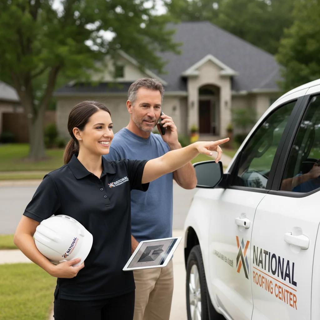 National Roofing Center customer support in Canvas
